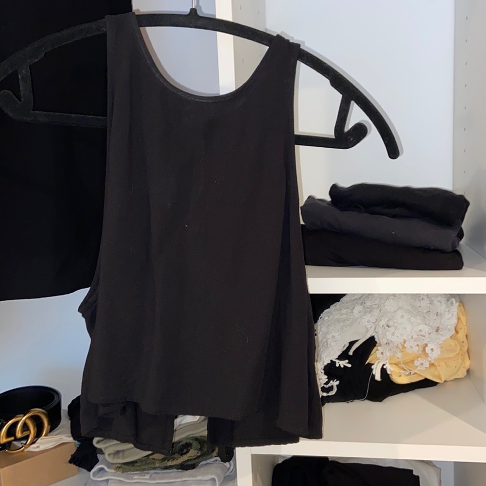 Black shirt from Talula open back
